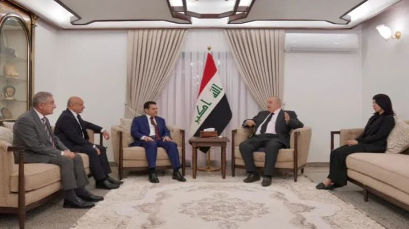 د. إياد علاوي يستقبل قاسم الاعرجي مستشار الأمن القومي