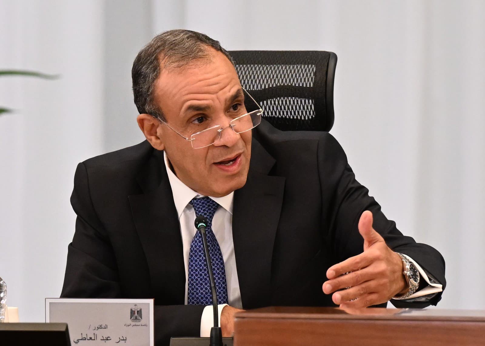 الدكتور بدر عبد العاطي وزير الخارجية والهجرة