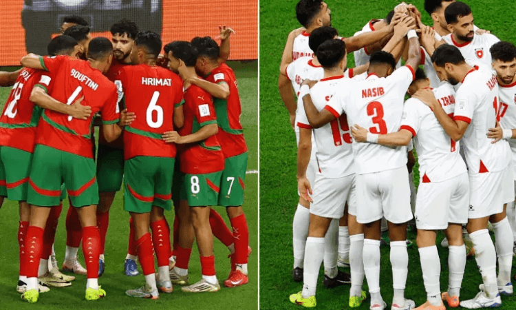 نهائي كأس العرب المرتقب بين العراق والأردن