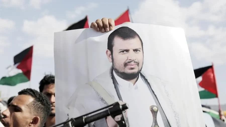 زعيم جماعة أنصار الله (الحوثيين) باليمن عبدالملك الحوثي - جيتي