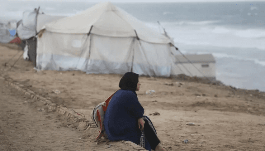 شتاء غزة القاسي