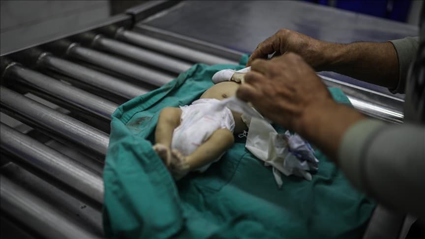 وفاة رضيع في غزة بسبب البرد الشديد