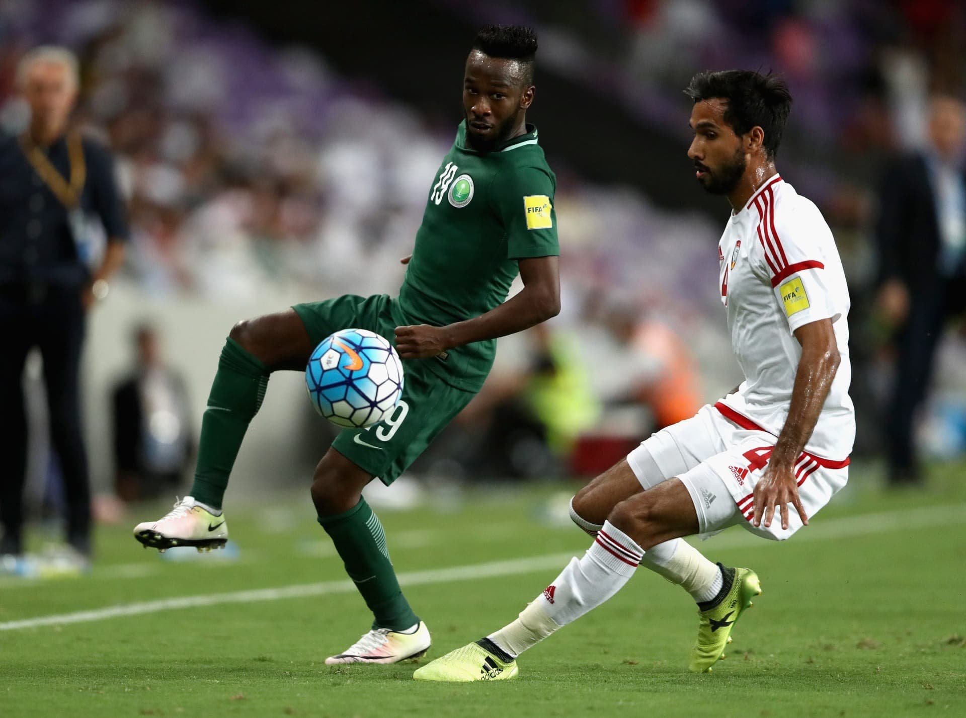 منتخب الإمارات ضد السعودية