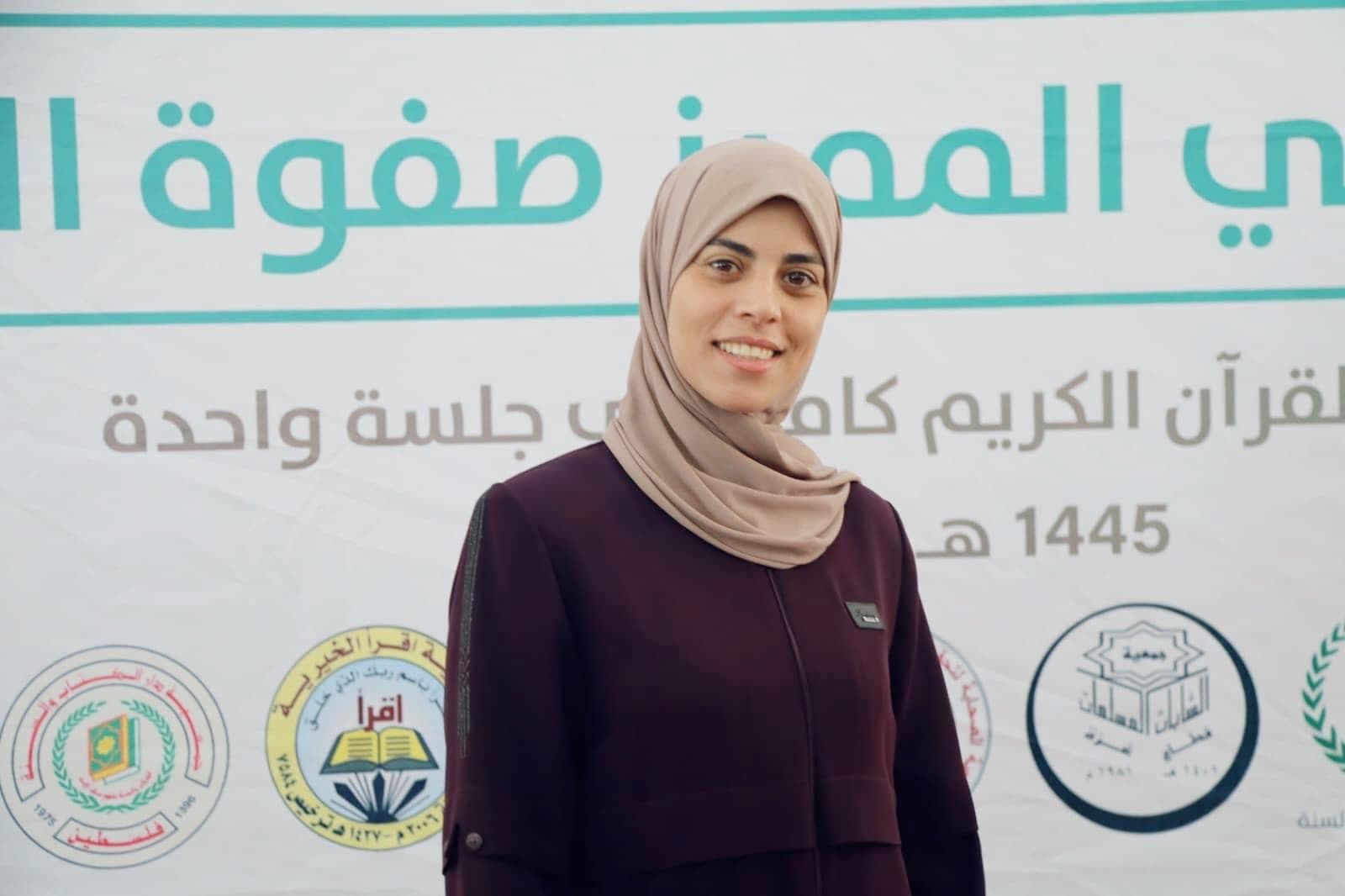 غفران زامل، الأسيرة المحررة والمنسقة الإعلامية لحملة «أنقذوا الأسرى في سجون الاحتلال»