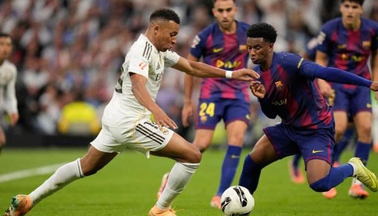 ...برشلونة وريال مدريد