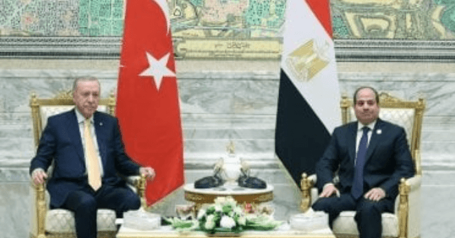 الرئيسان السيسي وأوردوغان