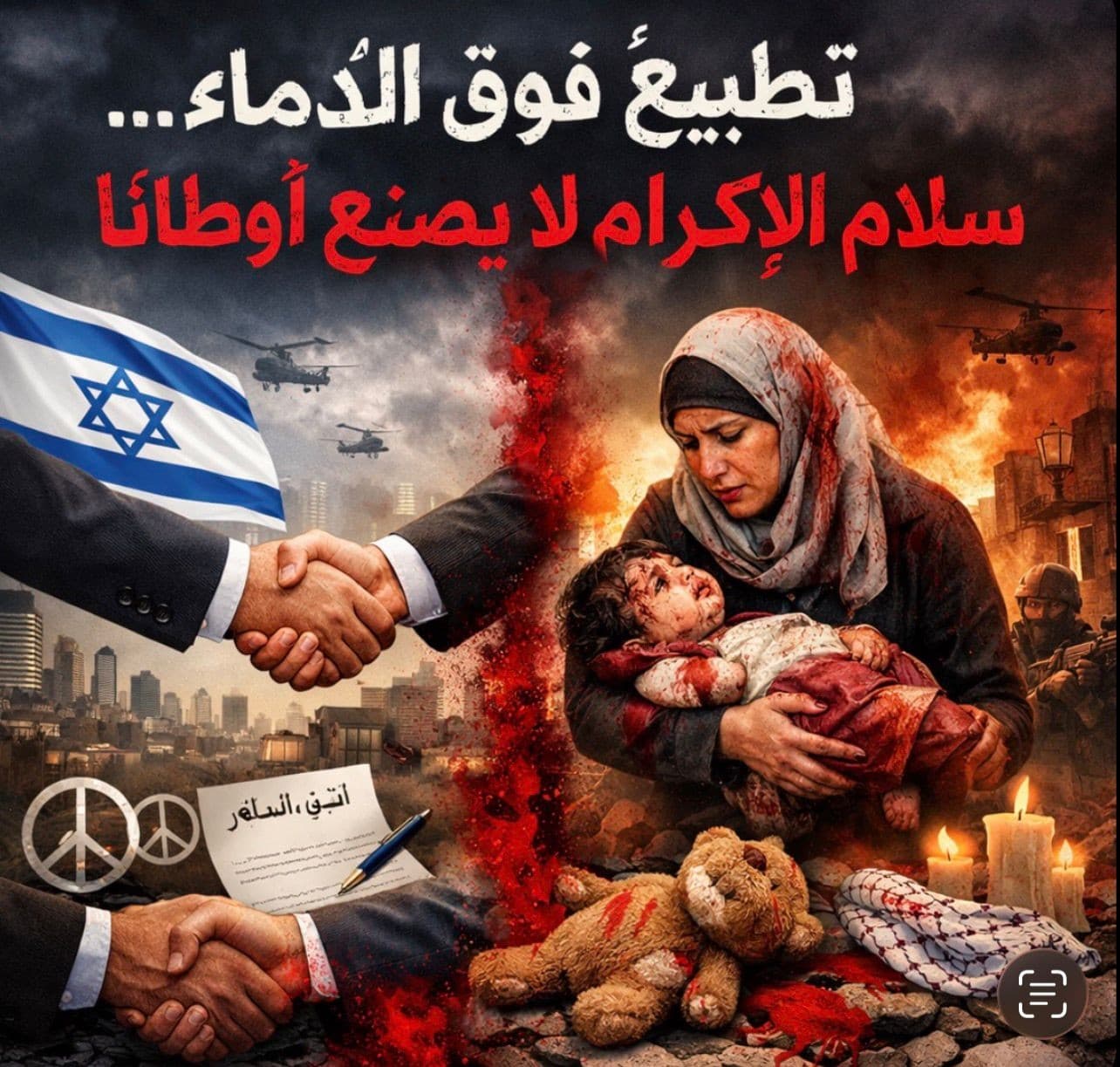 تطبيع فوق الدماء