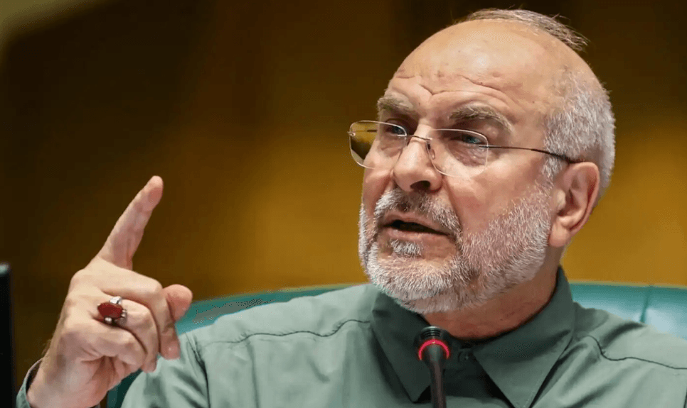 رئيس البرلمان الإيراني محمد باقر قاليباف