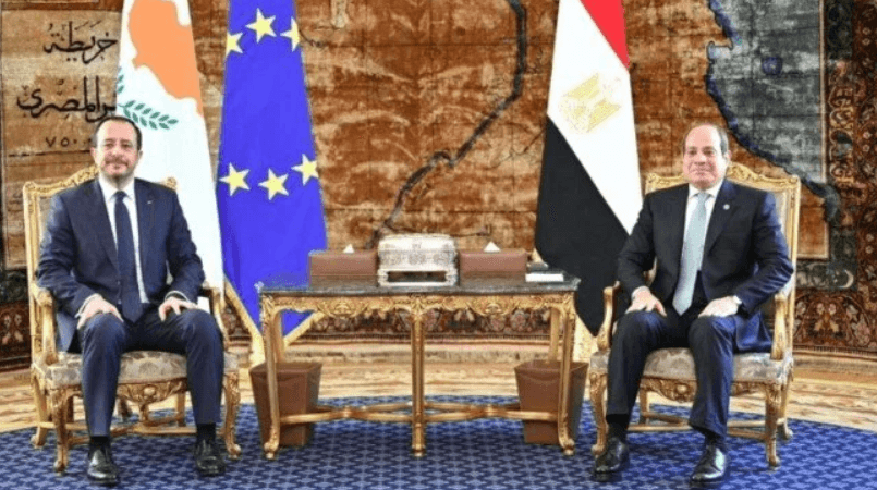 الرئيس السيسي ونظيره القبرصي