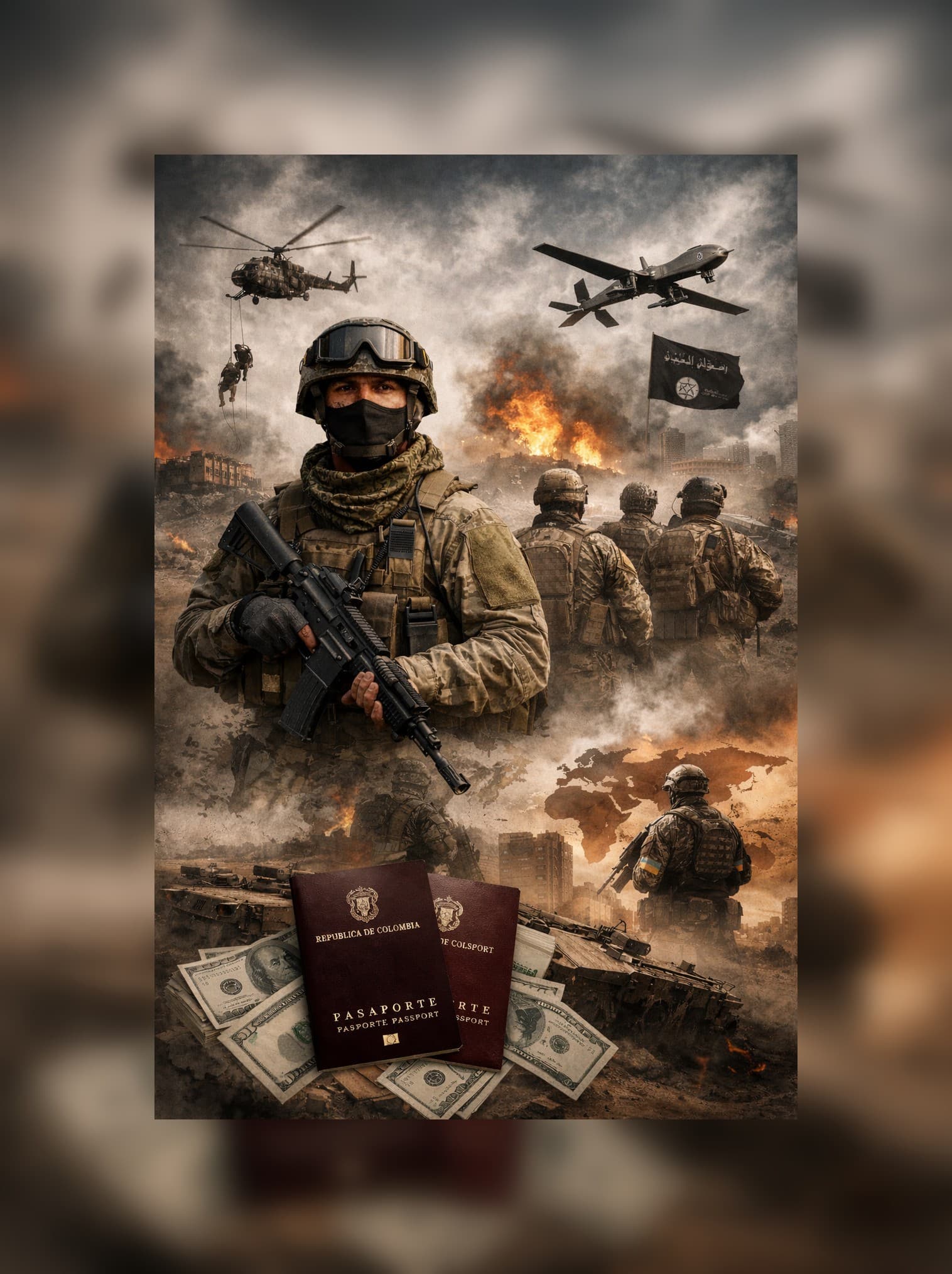 المرتزقة في الحروب الحديثة.. 10 آلاف كولومبي في ساحات القتال