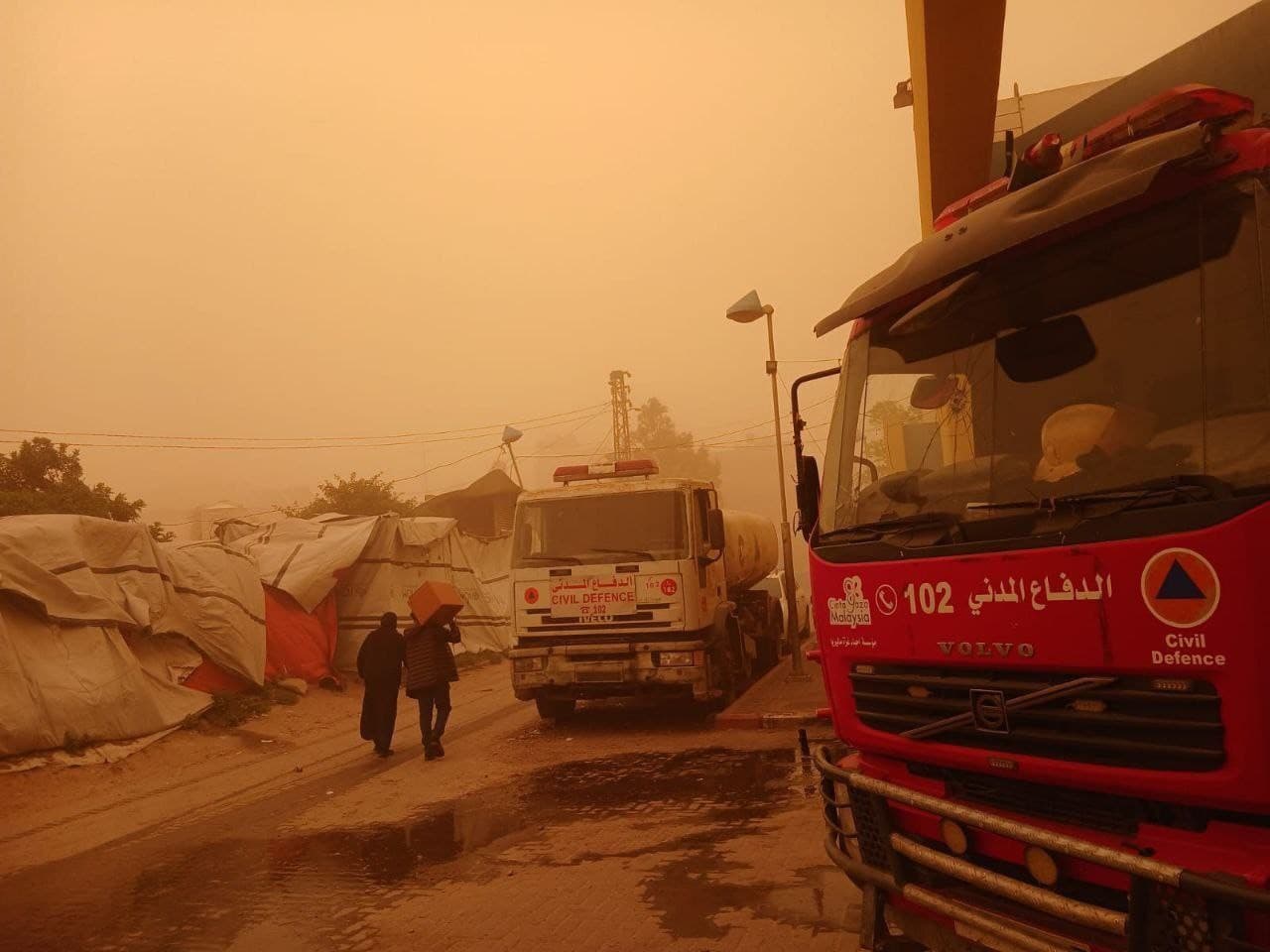 عاصفة غزة