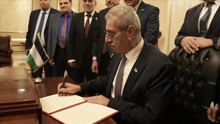 رئيس اللجنة الوطنية لإدارة غزة علي شعث