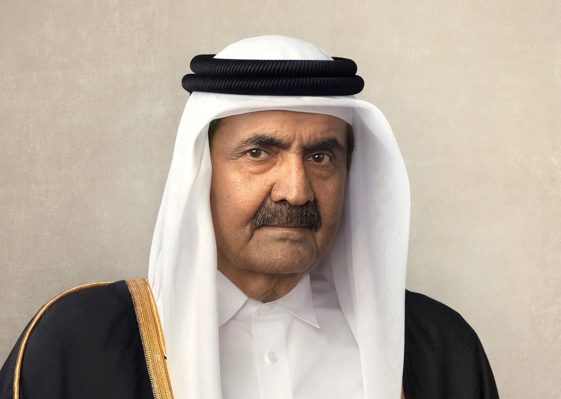 العراق: رئيس الجمهورية يعزي أمير قطر بوفاة الشيخ حمد بن خليفة آل ثاني