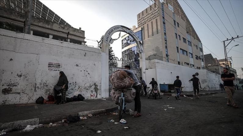 الإحتلال يبرر استهداف مستشفى المعمداني:مركز قيادة حماس