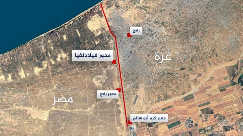 استطلاع معاريف: 75% من الإسرائيليين يدعمون الانسحاب من محور فيلادلفيا
