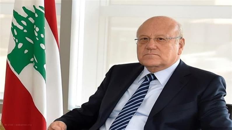 ميقاتي:لابد من تطبيق القرارات الدولية وتعزيز تواجد الجيش بالجنوب