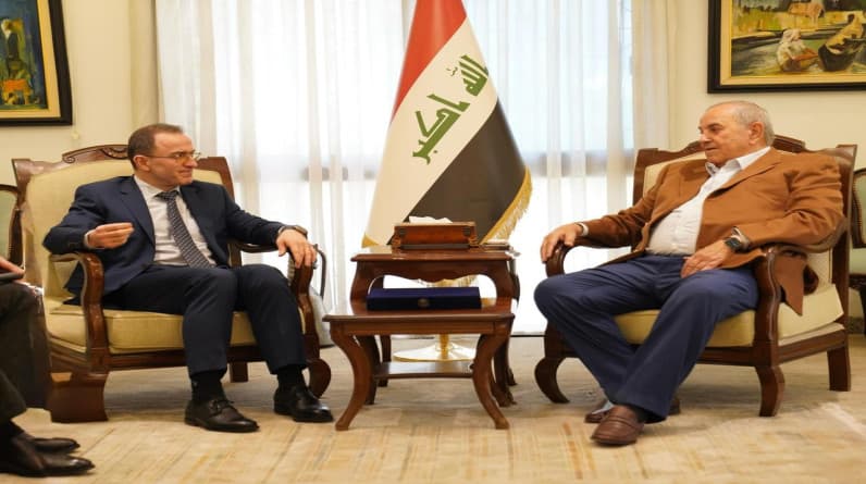 رئيس التجمع المدني الوطني العراقي يستقبل السفير الروسي لدى بلاده