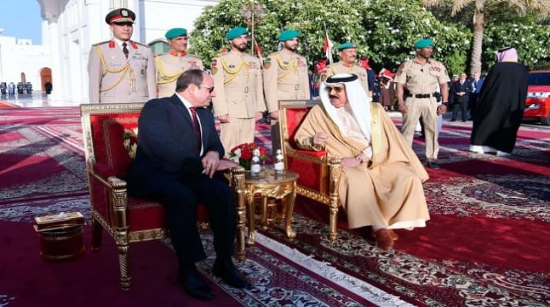 بيان مصري بحريني مشترك.. تنسيق وتعاون ومواجهة لتحديات المنطقة
