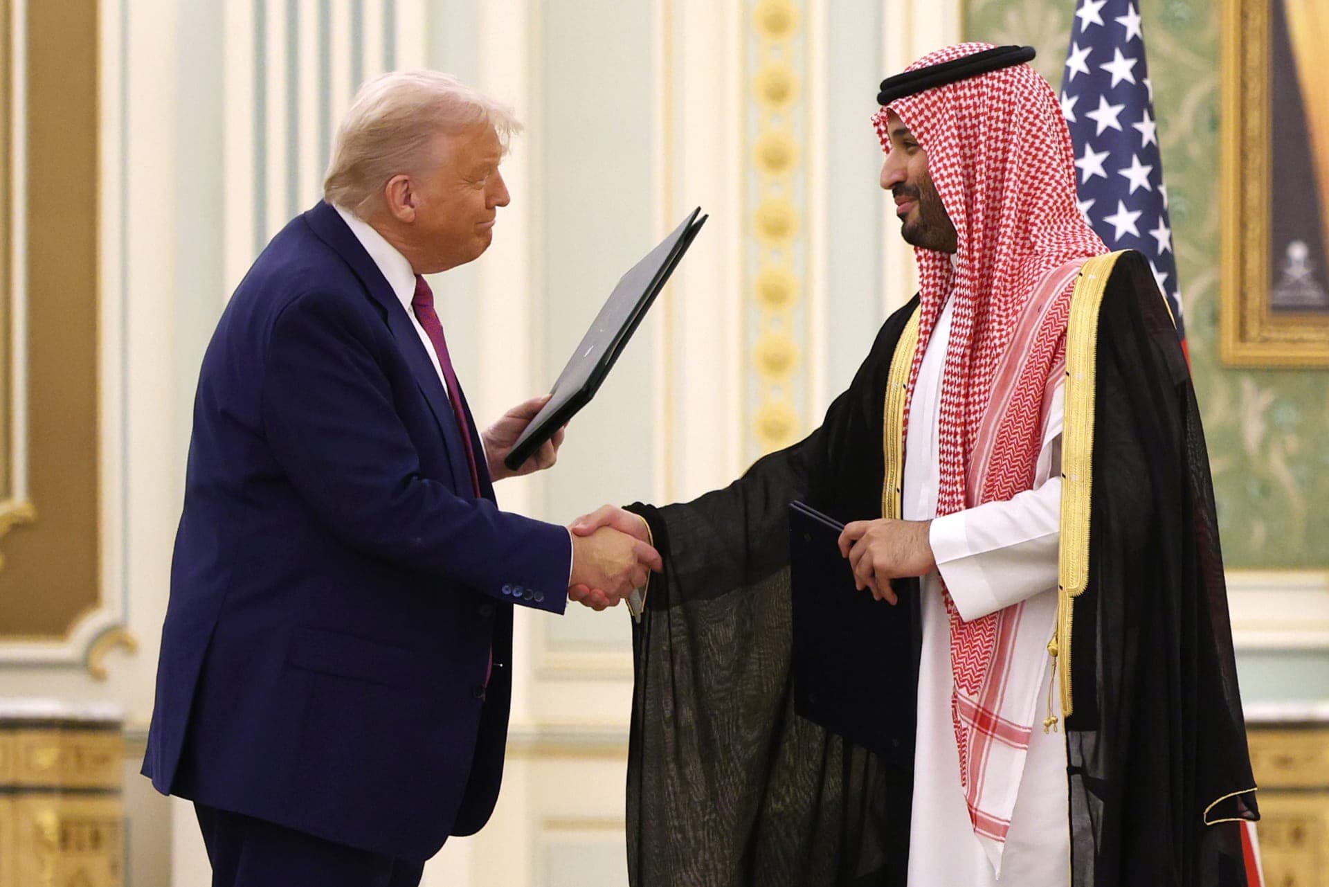 ترامب ومحمد بن سلمان