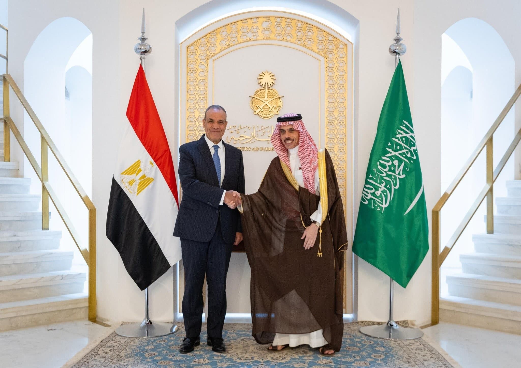 عبد العاطي ونظيره السعودي
