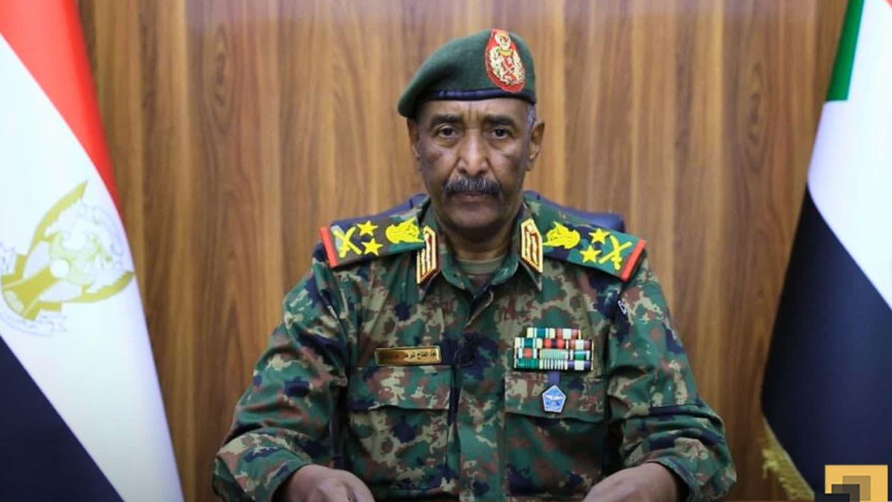 رئيس مجلس السيادة الانتقالي السوداني عبدالفتاح البرهان