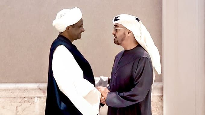 حميدتي ومحمد بن زايد