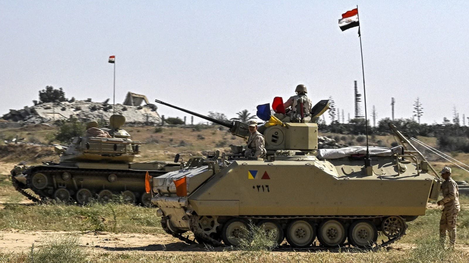 الجيش المصري في سيناء - أرشيفية
