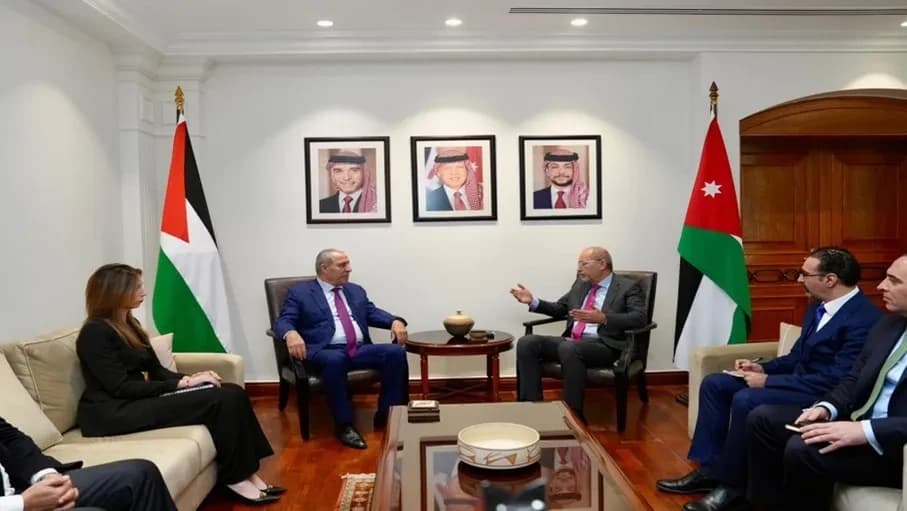 أيمن الصفدي وحسين الشيخ