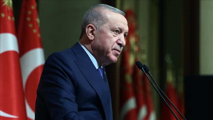 أردوغان أمام المشاركين في المؤتمر السادس عشر للسفراء