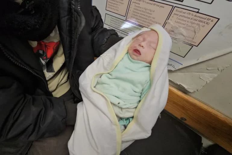 الأمم المتحدة تحذر من خطر تجمد المواليد في غزة