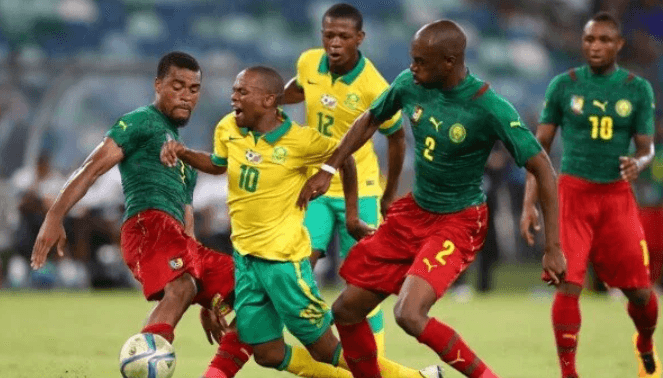 جنوب إفريقيا ضد الكاميرون