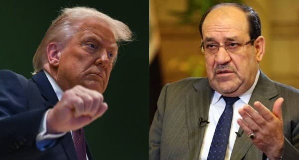 نوري المالكي وترامب