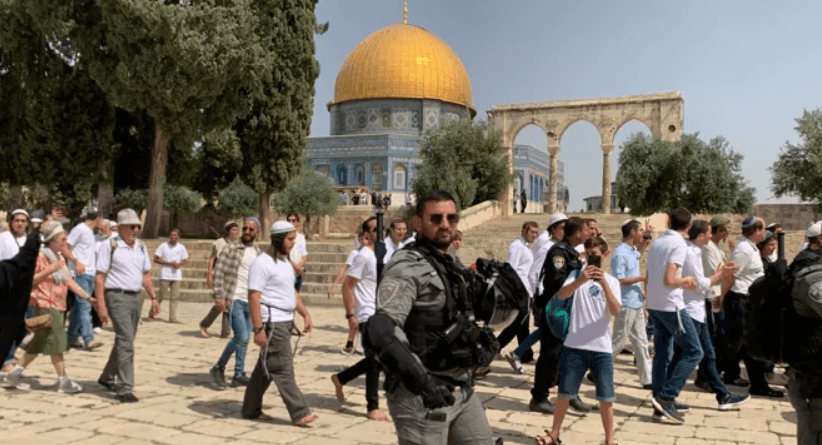اقتحام المستوطنين لباحات المسجد الأقصى - أرشيفية