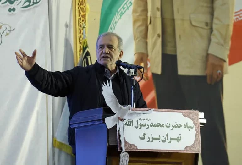 الرئيس الإيراني رفض تحميل الاحتجاجات لجهات خارجية (الأوروبية)