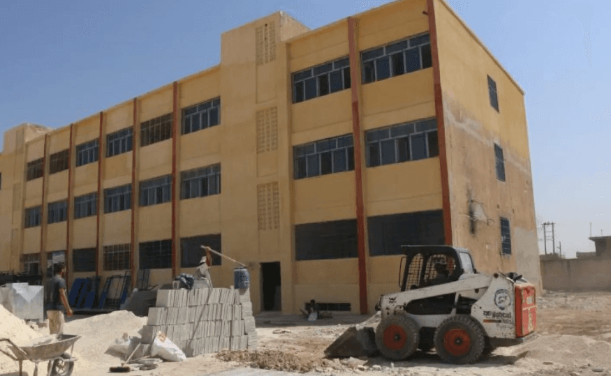 ترميم المدارس في سوريا