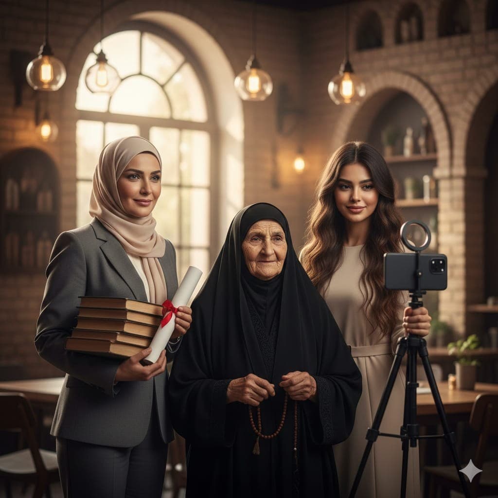 المرأة العراقية.. من (بيبيتي) إلى (البلوگر)