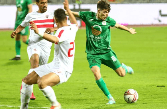 مباراة الزمالك والمصري