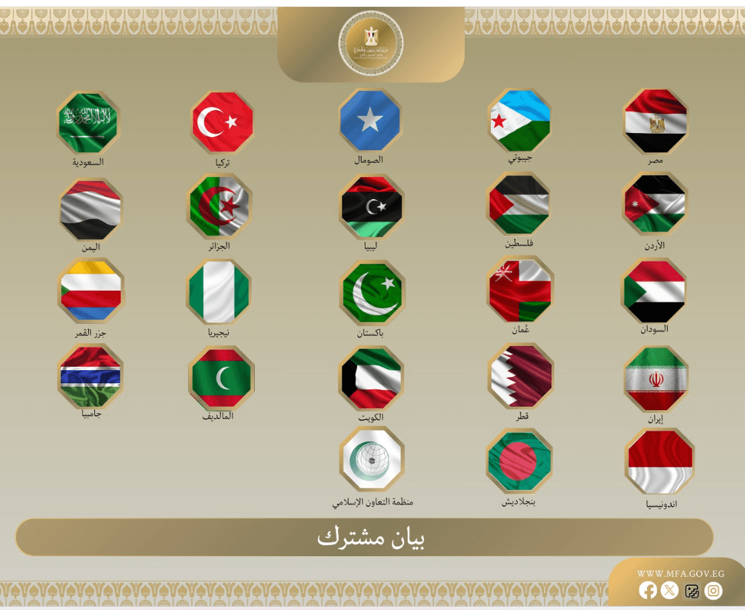 الدول العربية والإسلامية،