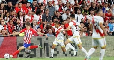 هزيمة قاسية لـ أتلتيكو مدريد أمام رايو فاليكانو في الدوري الأسباني