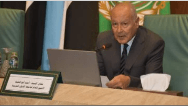 الأمين العام لجامعة الدول العربية، أحمد أبو الغيط