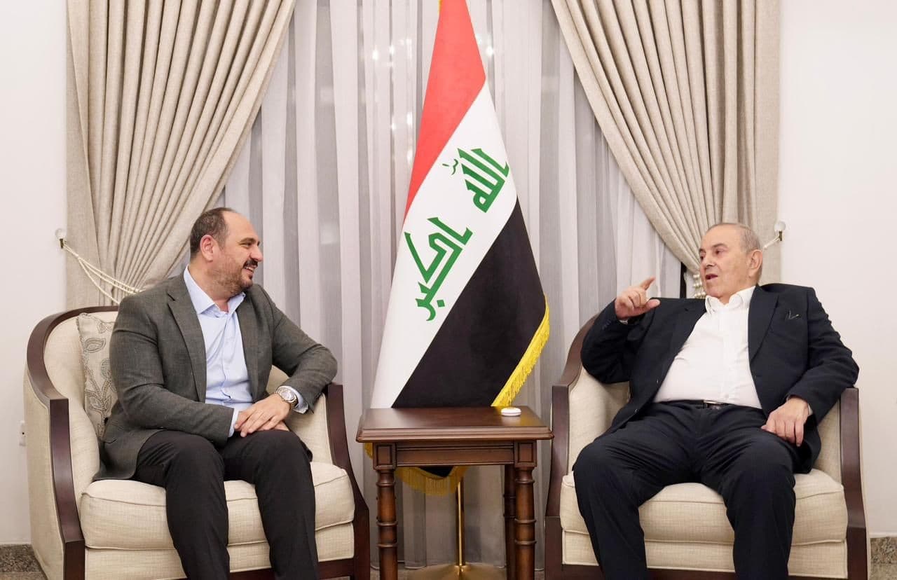 د. اياد علاوي يستقبل وفد كتلة صويانا المسيحية النيابية بالعراق