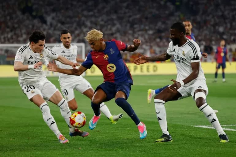 برشلونة وريال مدريد