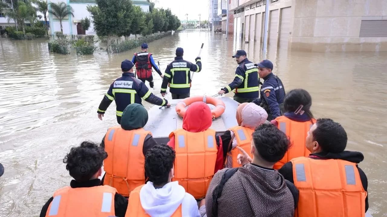 فيضانات المغرب