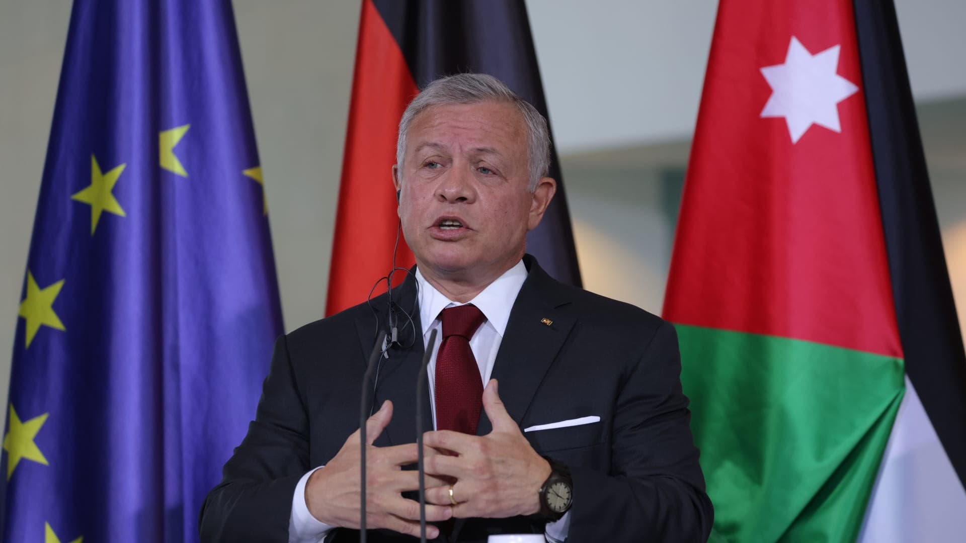 عاهل الأردن