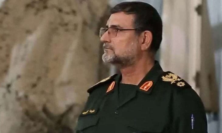 قائد سلاح البحرية في الحرس الثوري الإيراني علي رضا تنكسيري (أ ف ب)