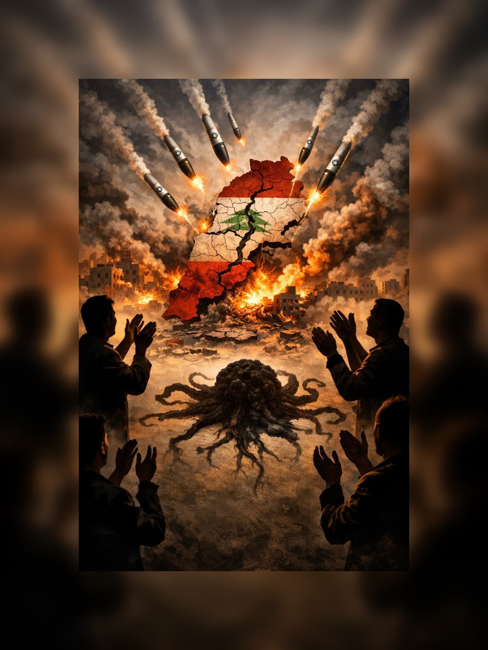 حين يُصفِّقُ بعضُنا للقصف.. هل نحتفلُ بجرحِ الوطن؟