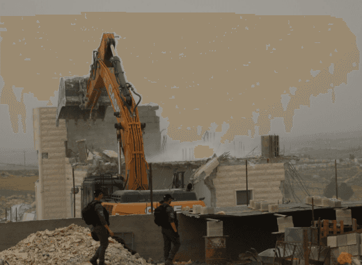 تصعيد عمليات الهدم للاحتلال
