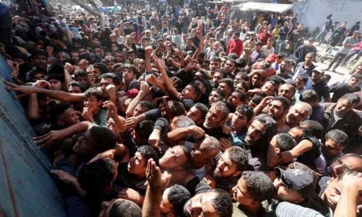 أزمة رغيف الخبز في غزة