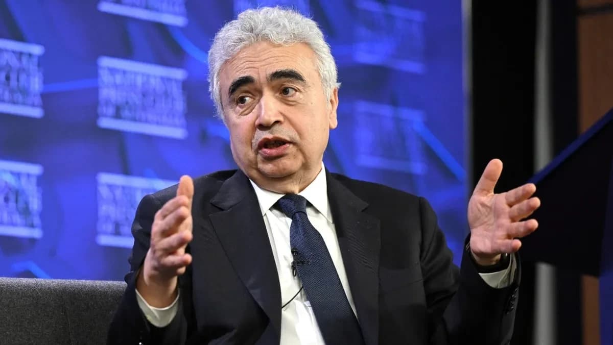 المدير التنفيذي لوكالة الطاقة الدولية فاتح بيرول خلال فعالية بنادي الصحافة في العاصمة الأسترالية كانبرا. 23 مارس 2026 - Reuters