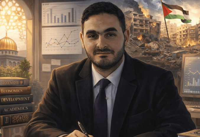 المحلل الاقتصادي الفلسطيني مصطفى رضوان
